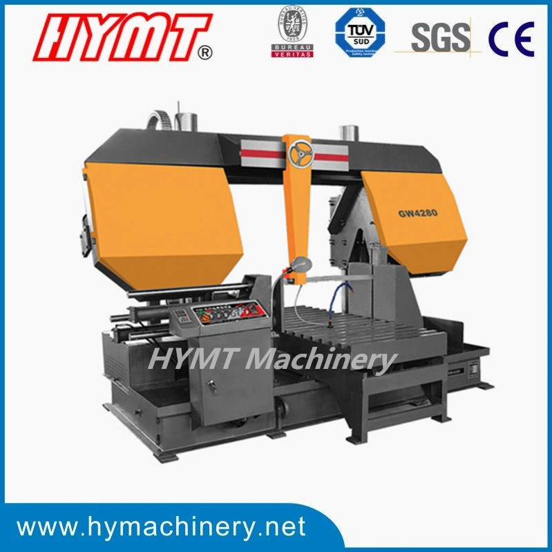 GW4280 horizontal metal band sawing machine