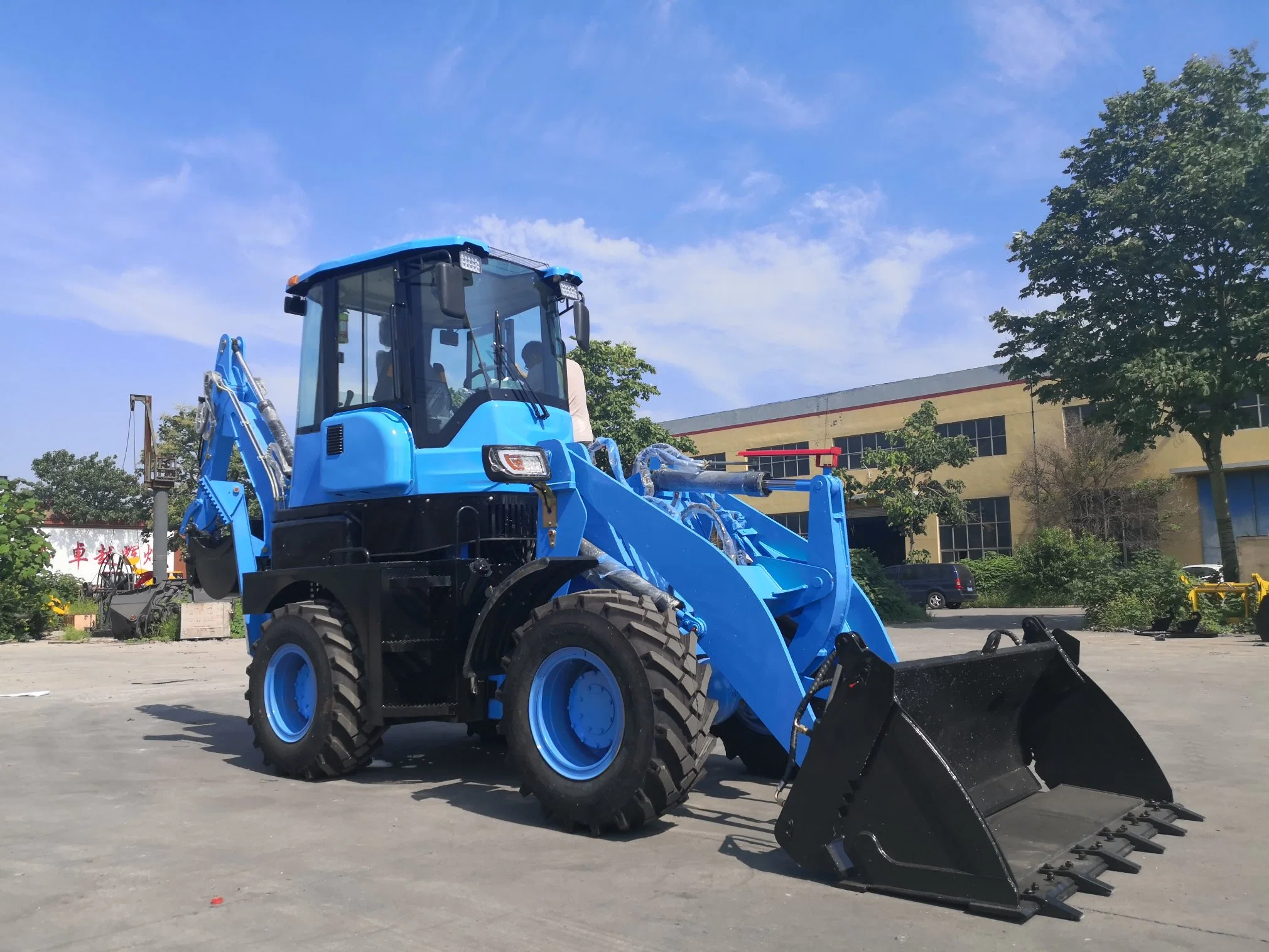 Forload Construction Machines of Backhoe Wheel Loader, Used Road Roller and Motor Grader for Sale