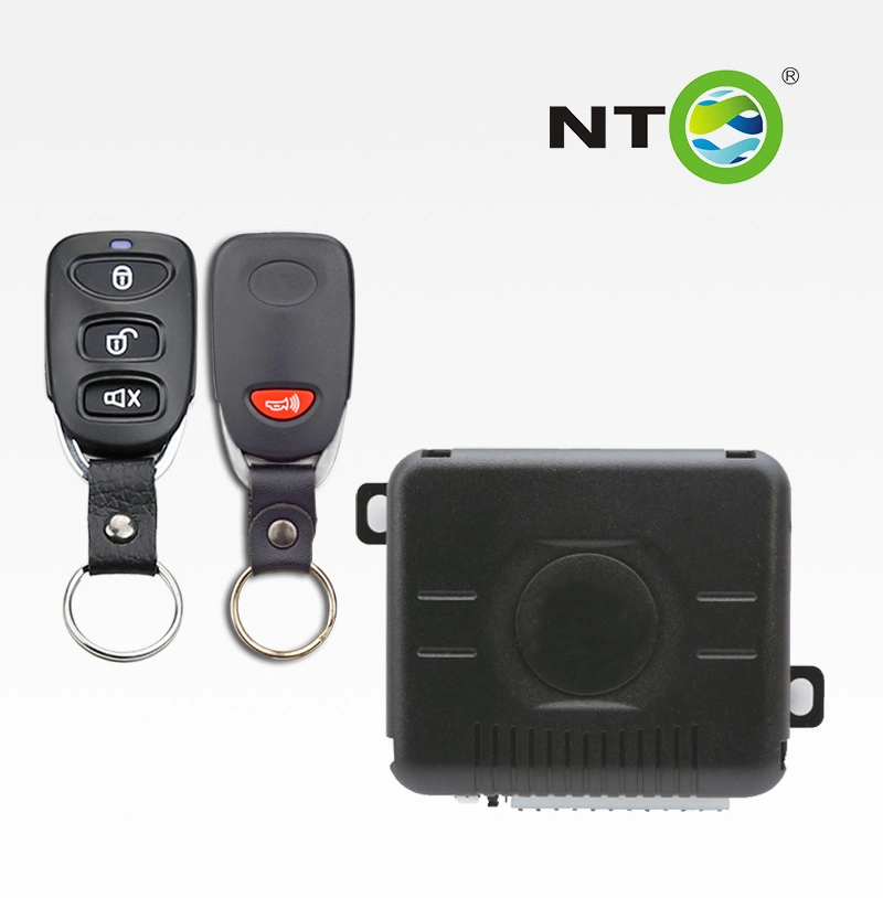 nTo 2 Remote Controls Car Security Alarm Accessories Anti-Theft (التحكم عن بُعد في السيارة، طريقة واحدة