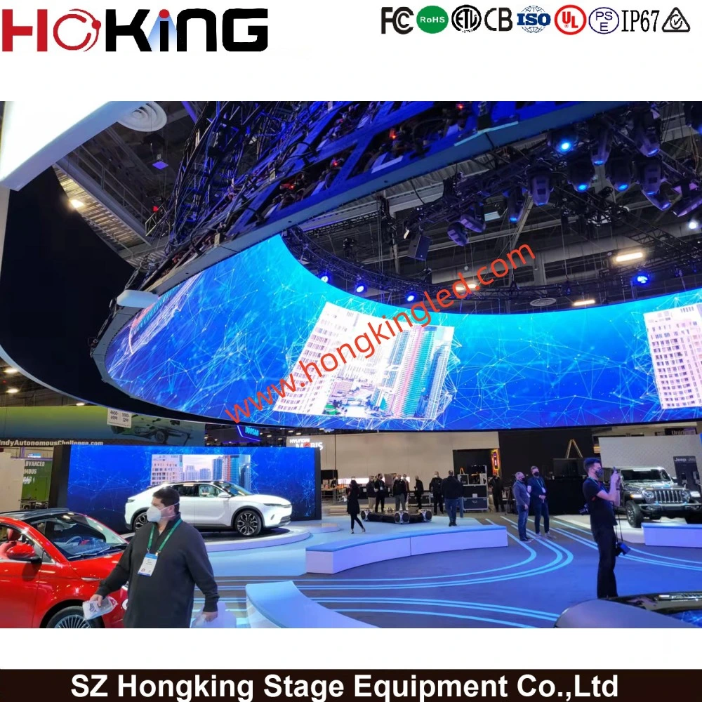 Indoor LED Video Wall 3D Advertising LED Screen Digital Billboard