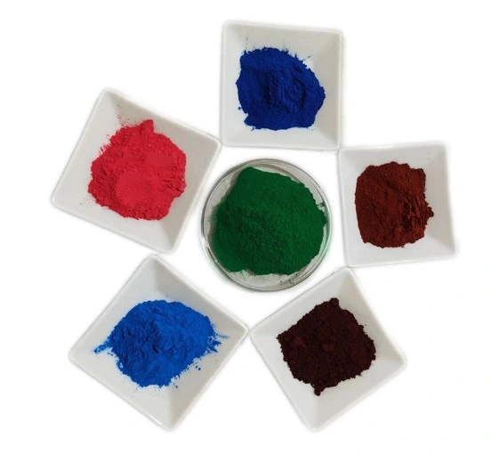 Pigmento inorgânico óxido de ferro óxido de ferro Pigmento vermelho/amarelo/preto/castanho Pigmento para Pinturas e revestimentos cosméticos