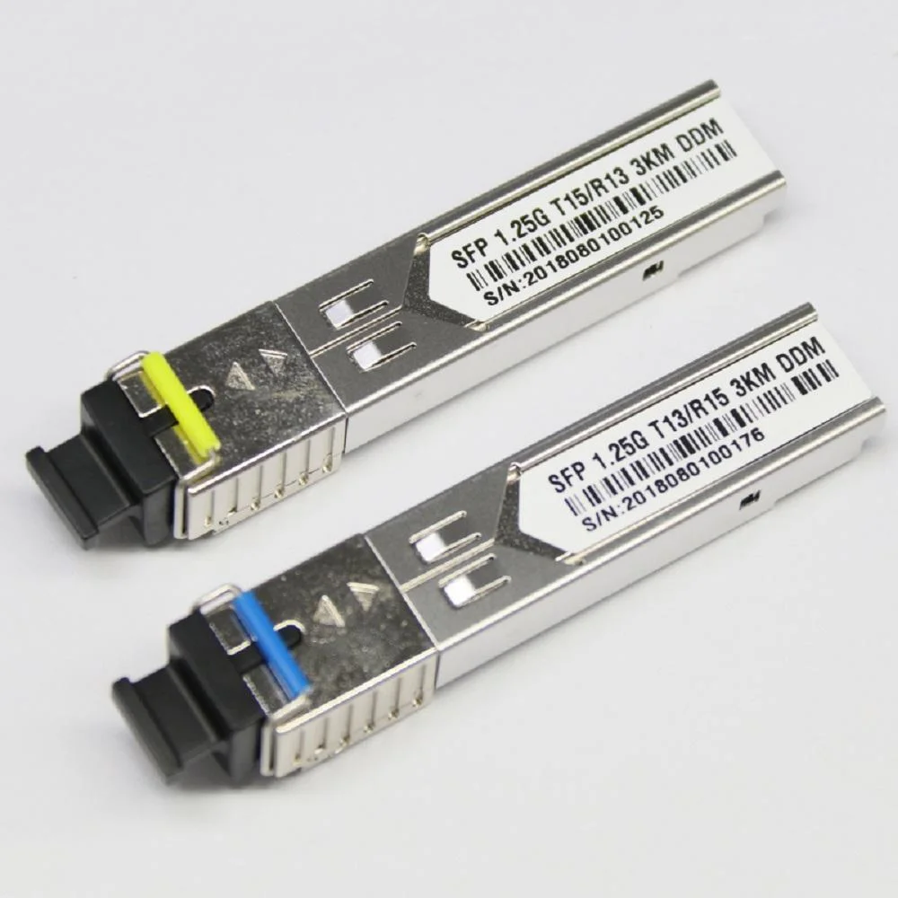 Competitive Price Factory 10g Bidi Dual Fiber Optical Transceiver Media Converter SFP Module