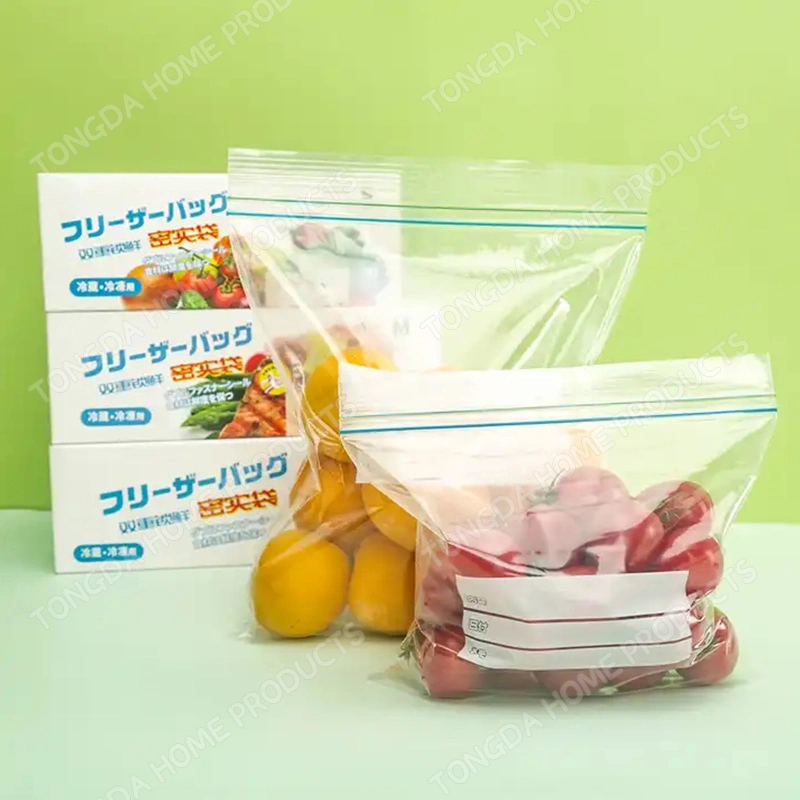 Customized Plastic Zipper Bag Sandwich/Candy/Snack/Bread Ziplock Bag for Food Preservation