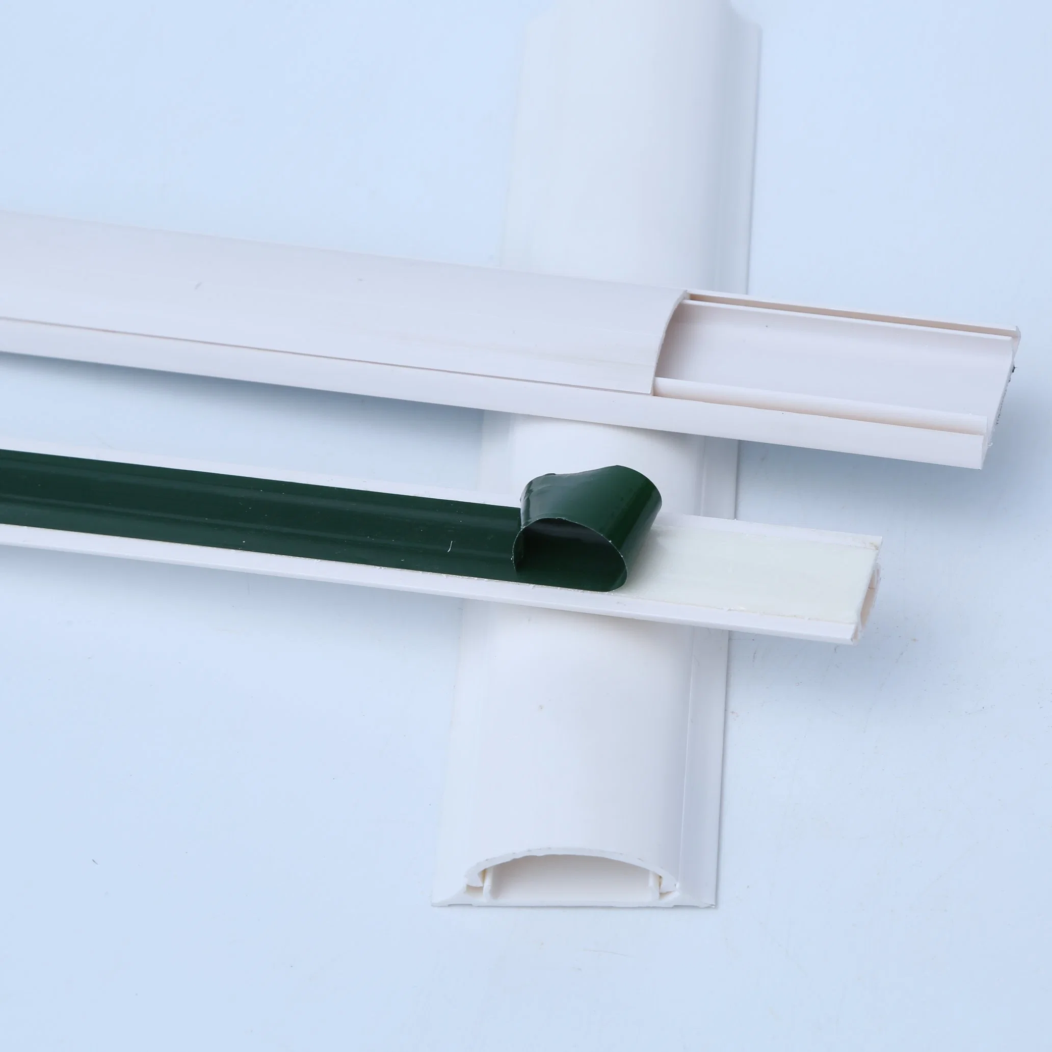 Mini Trunking de PVC de 10x10mm tubo conduit