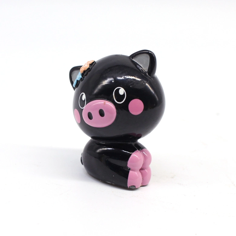 Hot Selling Custom Black Pink Small Size Lovely Baby Pig