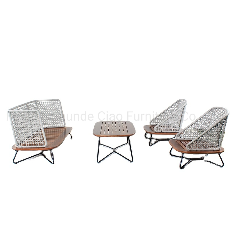Outdoor Hotel Villa Wicker Rope Sofa Chair Leisure Garden Furniture