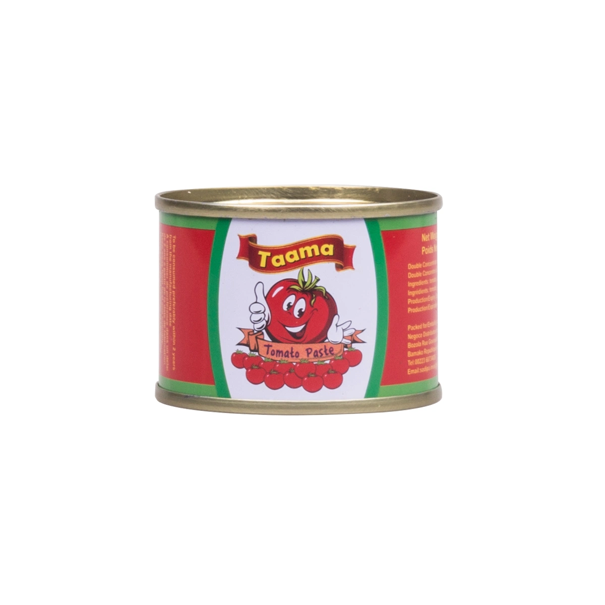 Wholesale/Supplier Canned Tomato Paste From China to Benin 2.2kg + 70g