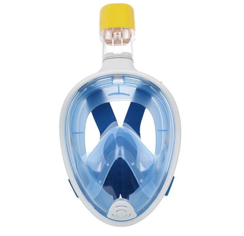 Full Face Anti-Fog Snorkel Mask with a Secure Lock and Camera Mount - for Adults or Kids Wbb12877