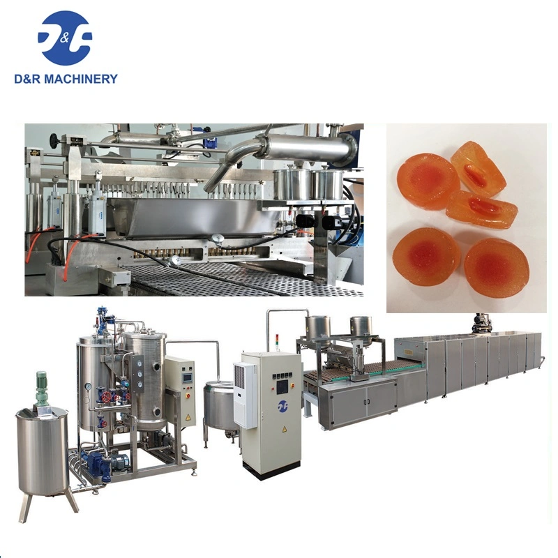 Cola Flavor Gummy Jelly Candy Depositing Line Forming Machine