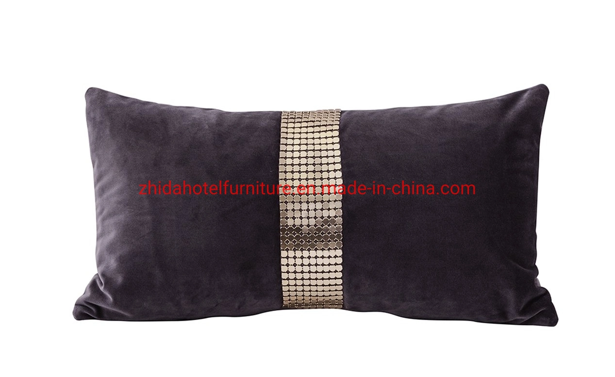 Zhida Textiles Hotel Bedding Sofa Upholstery Decorative Cushion