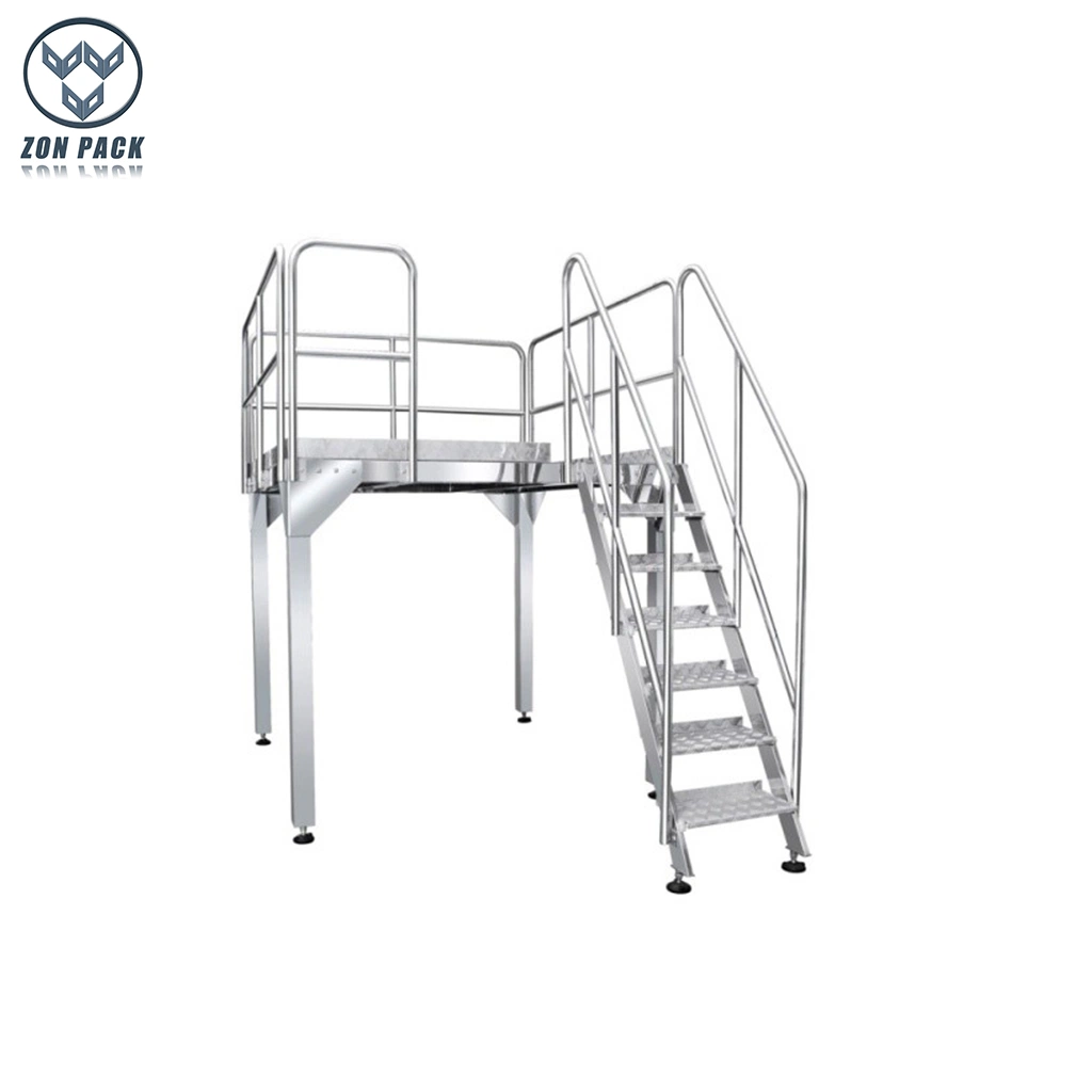 304 Stainless Steel Industry Working Platform for Supporting Linear Weigher/Multihead Weigher