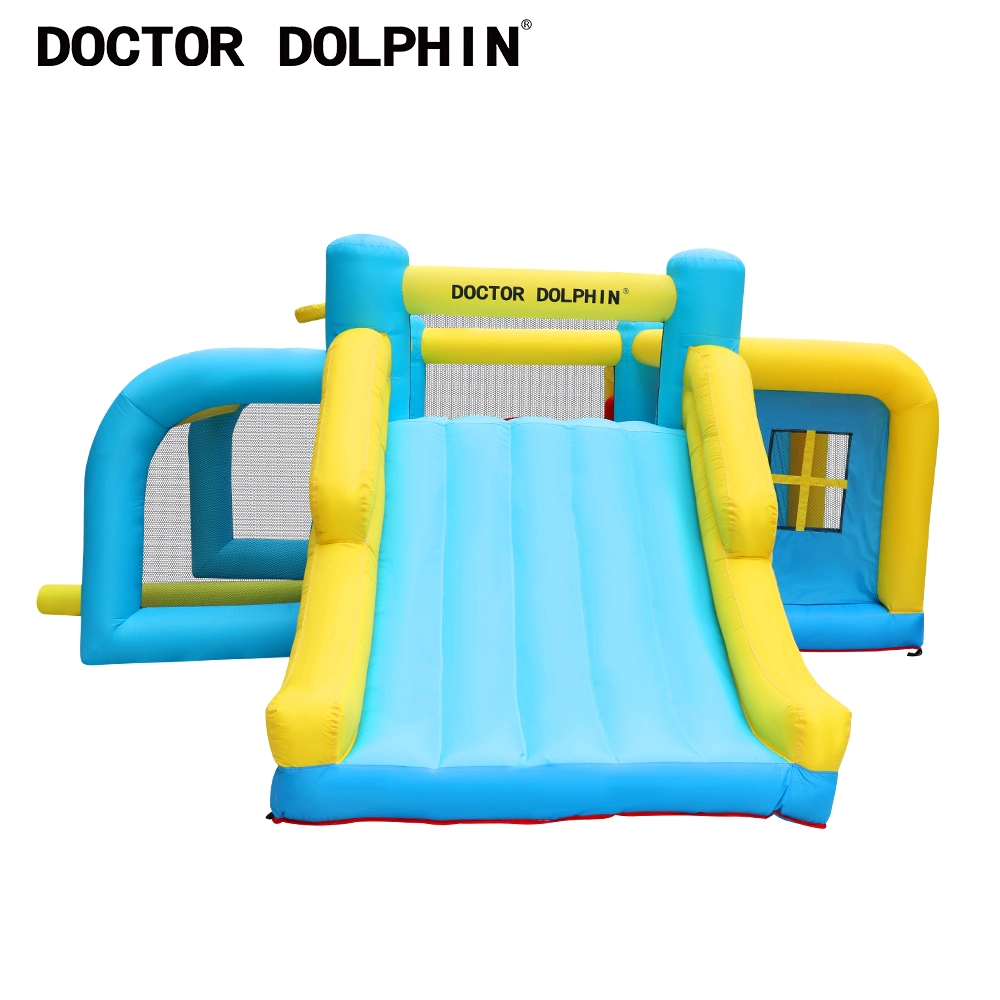 Cartoon Theme Inflatable Sport Games Combo Bouncy Castle Obstacle Park