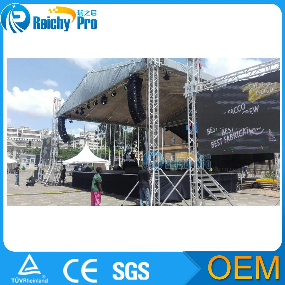 Height Adjustable Portable Concert Truss Stage for Sale