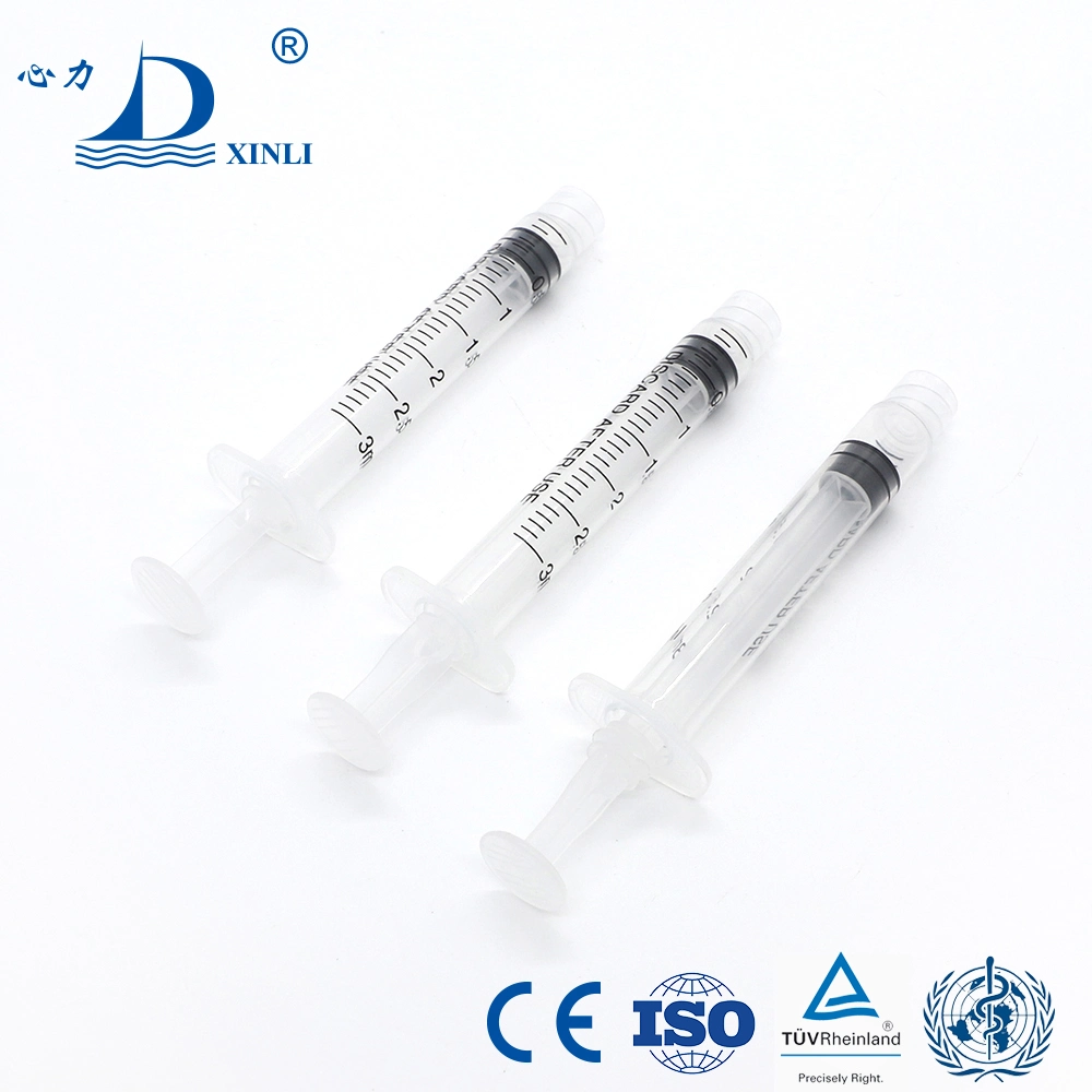 Who Pqs & CE & ISO Approved Disposable Medical Sterile Injection Ad Syringe 3 Parts Auto Destruct Auto Disable Syringe with Needle