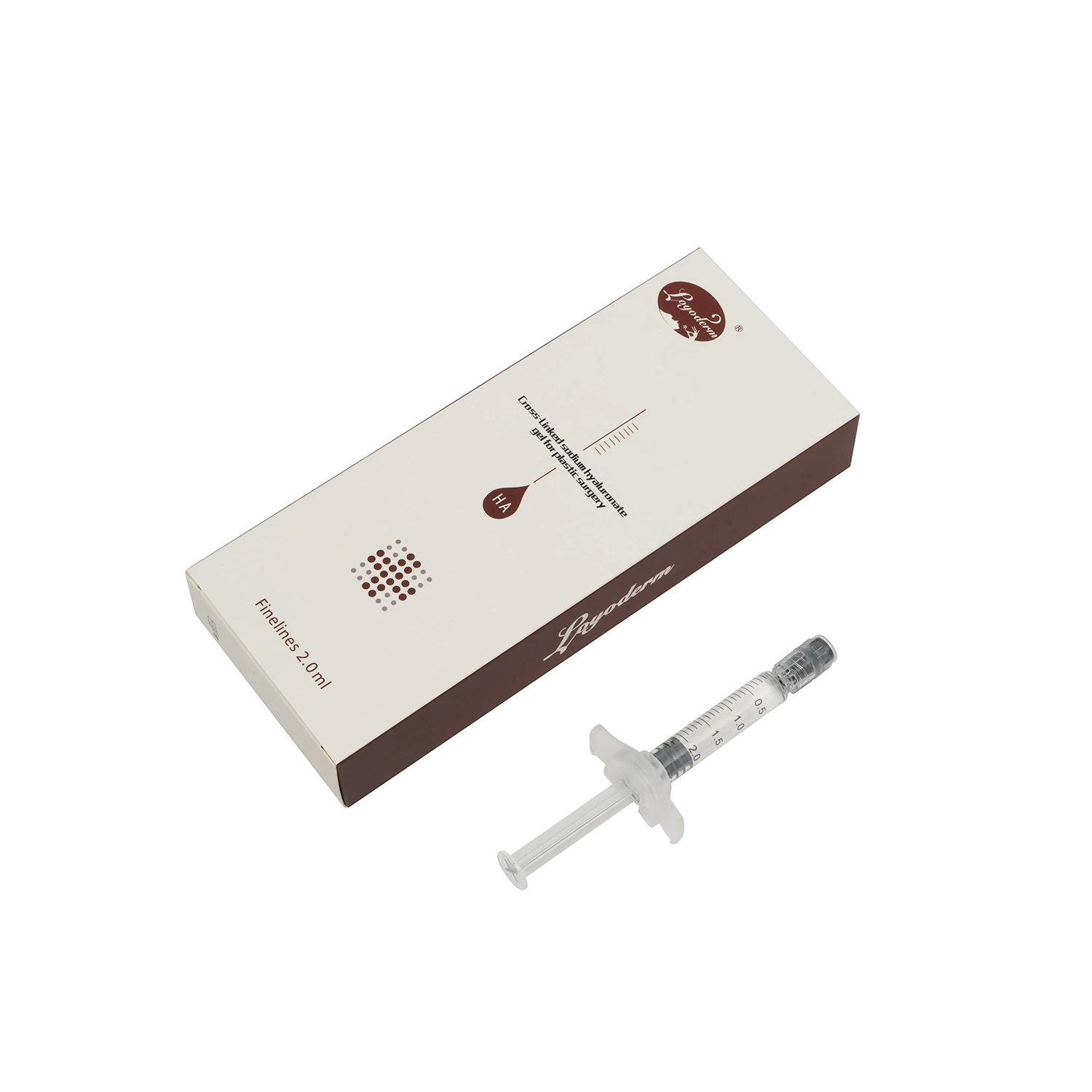 Loyoderm Injection Hyaluronate Acid Dermal Filler for Lip Fullness (2.0ml)