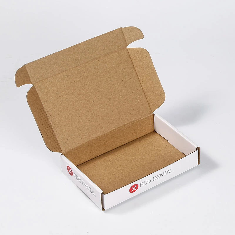 White/Brown Kraft Paper Packing Box Customized Printed Colorful Shipping Box/Carton