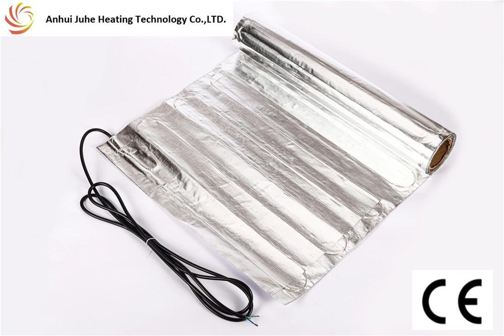 2021 Hot-Sale Electric Twin-Conductor Under Wood Aluminum Foil Heating Mat with Thermostat.