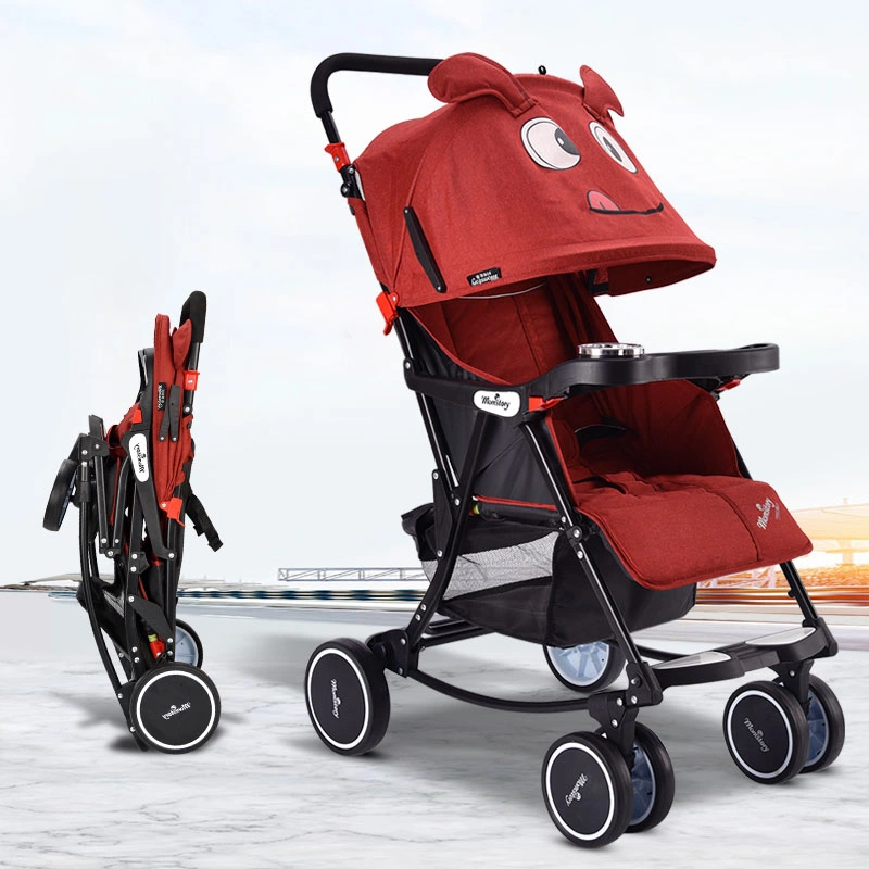 360 Universal Wheel Pushchair Baby Stroller Factory with High quality/High cost performance Child Baby Prams Stroller Folding Customized Stroller