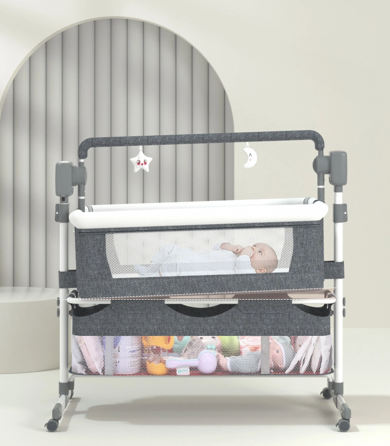 Baby Adjustable Movable Portable Electric Swing Cradle Crib Bed
