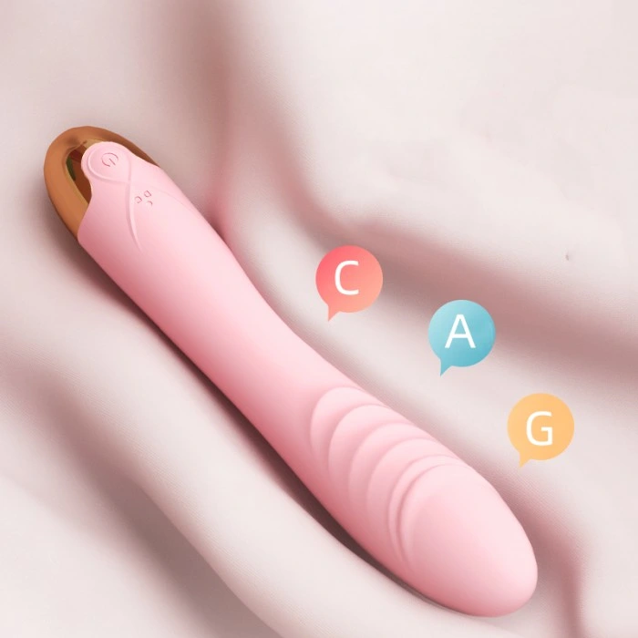 Cargador USB Vibrador Masturbadores Dual Head G-Spot clítoris Vibrador Mini Masajeador de varitas