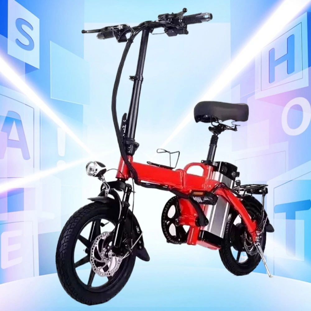 Electric Bicycle 48V E Inch Wholesale/Supplier Foldable Adults 250W 400W 10ah 14 36V 25kw/H Powerful Urban Factory CE Ebike Folding Bike