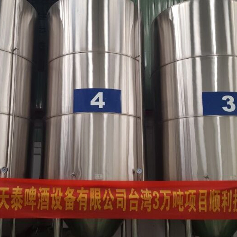 2500L 20bbl Ss Steam Four Vessel Auto Beer Equipment