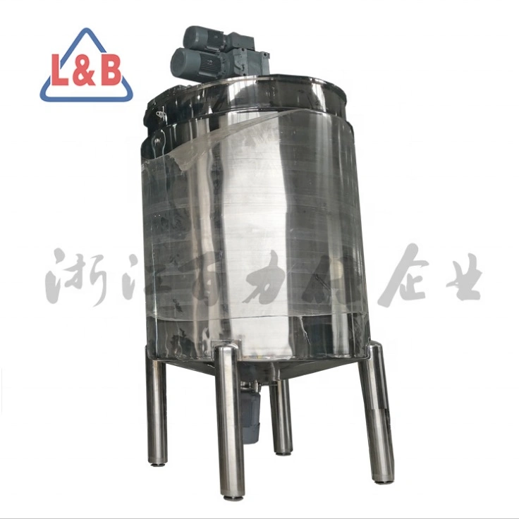 Industry Large Scale Double Jacketed Heating High Shear Emulsifier Tank