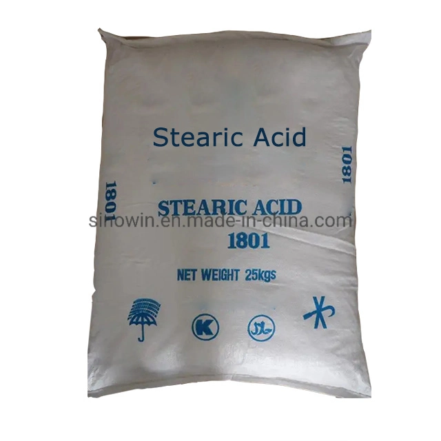 Chinese Plastic Auxiliary Agents Flakes Powder 1860 1801 1842 Stearic Acid