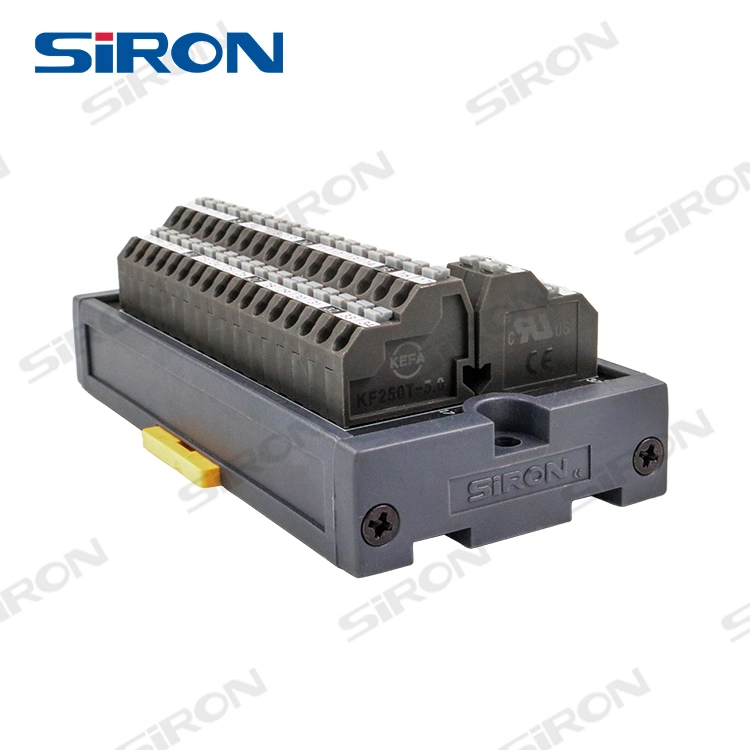 Siron T093 Female D-SUB DIN Rail Mount Interface Module Screw Terminal Block Breakout Board Splitter Board