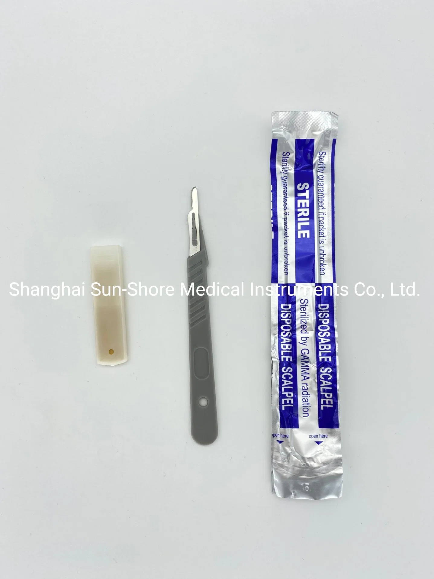 Disposable Sterile Surgical Scalpel Plastic Handle Medical Micro Blade Knife