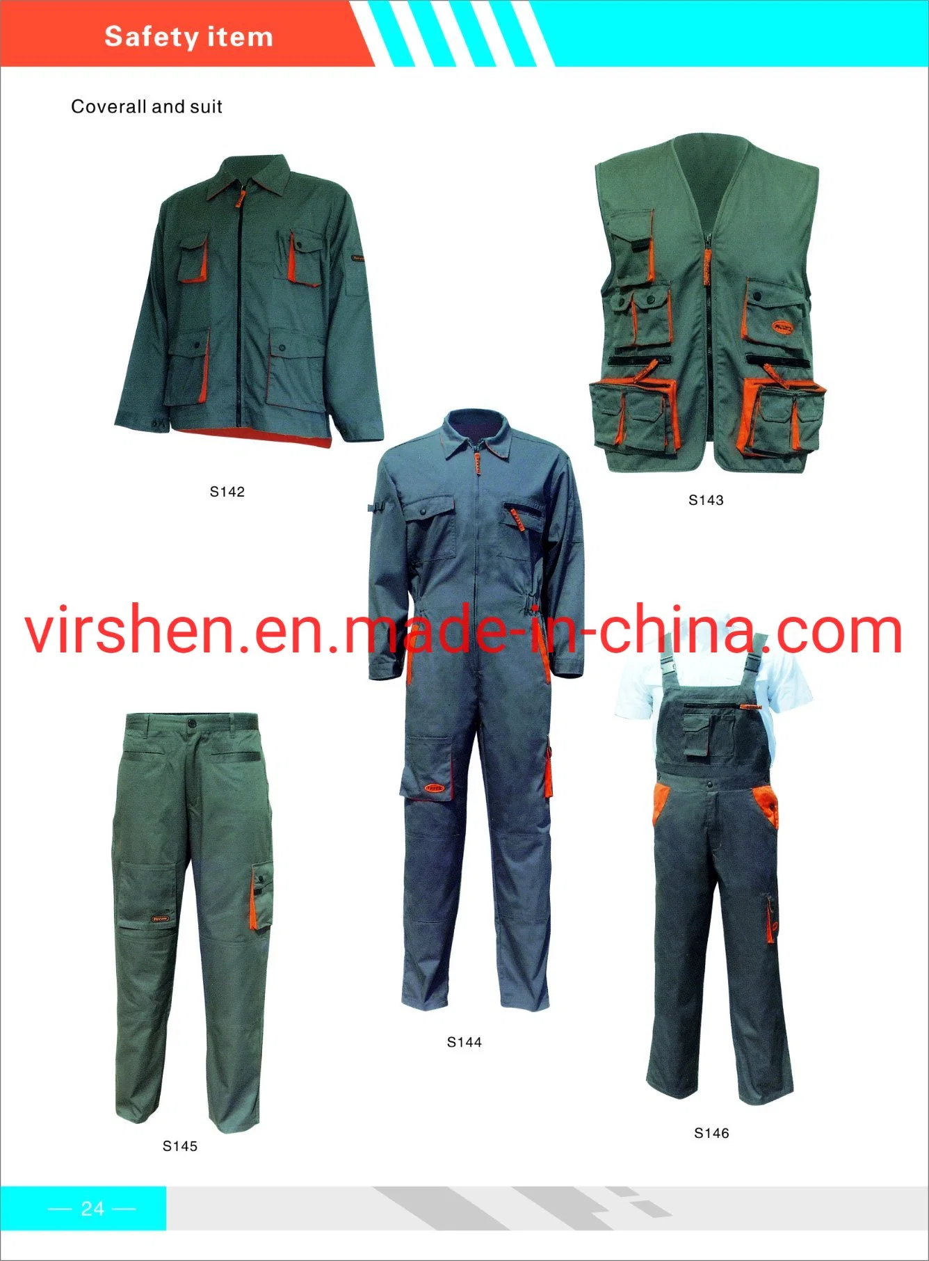 Product Description of Blue Cotton Dubai Man Worker 2 Piece Pant Suit