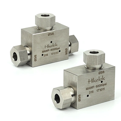 Ultrahigh Pressure 15000 Psi Autoclave Hip Fittings S. S Male Tee Connectors