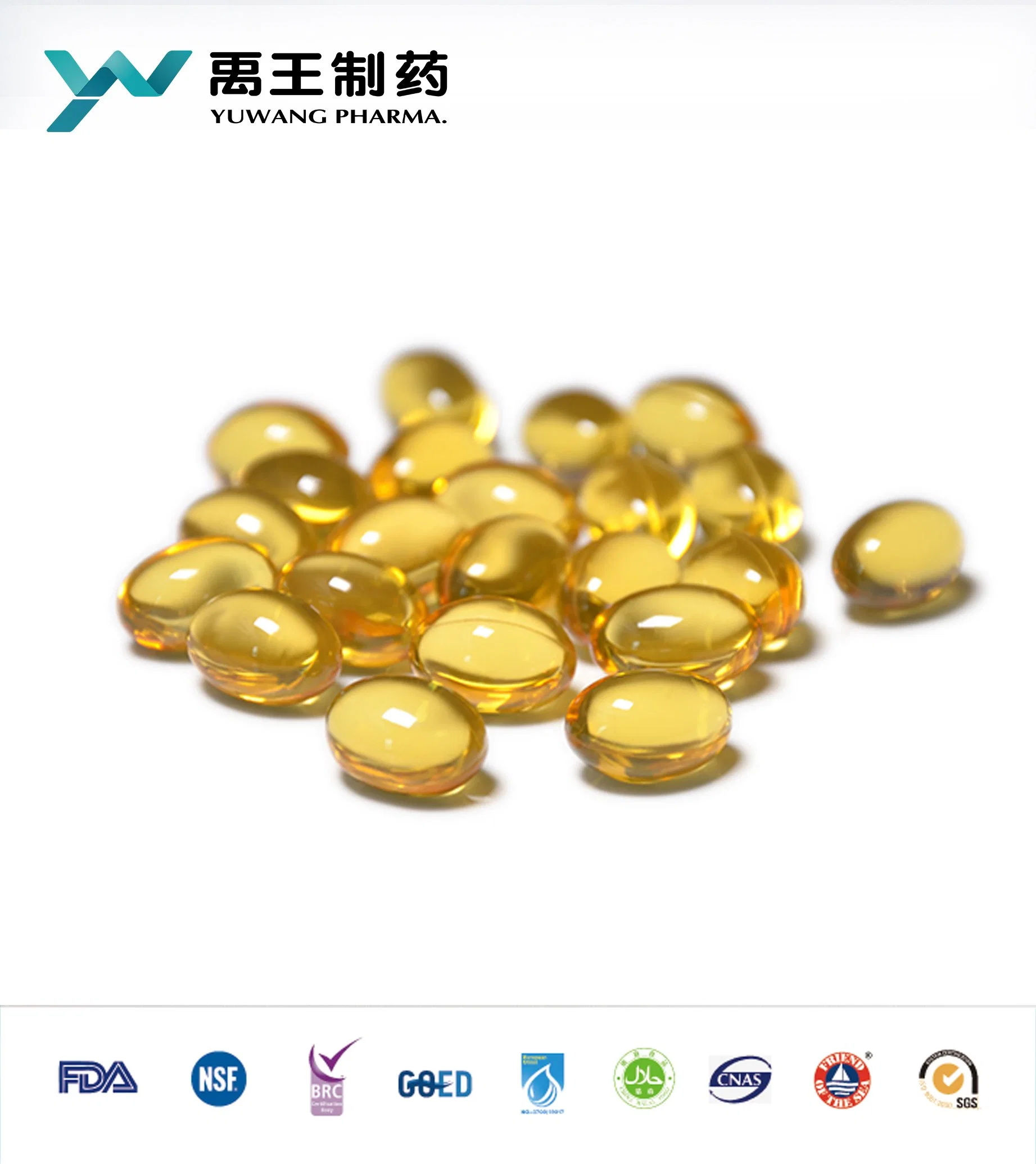 Fish Oil Softgel DHA EPA Huile De Poisson Soft Capsules