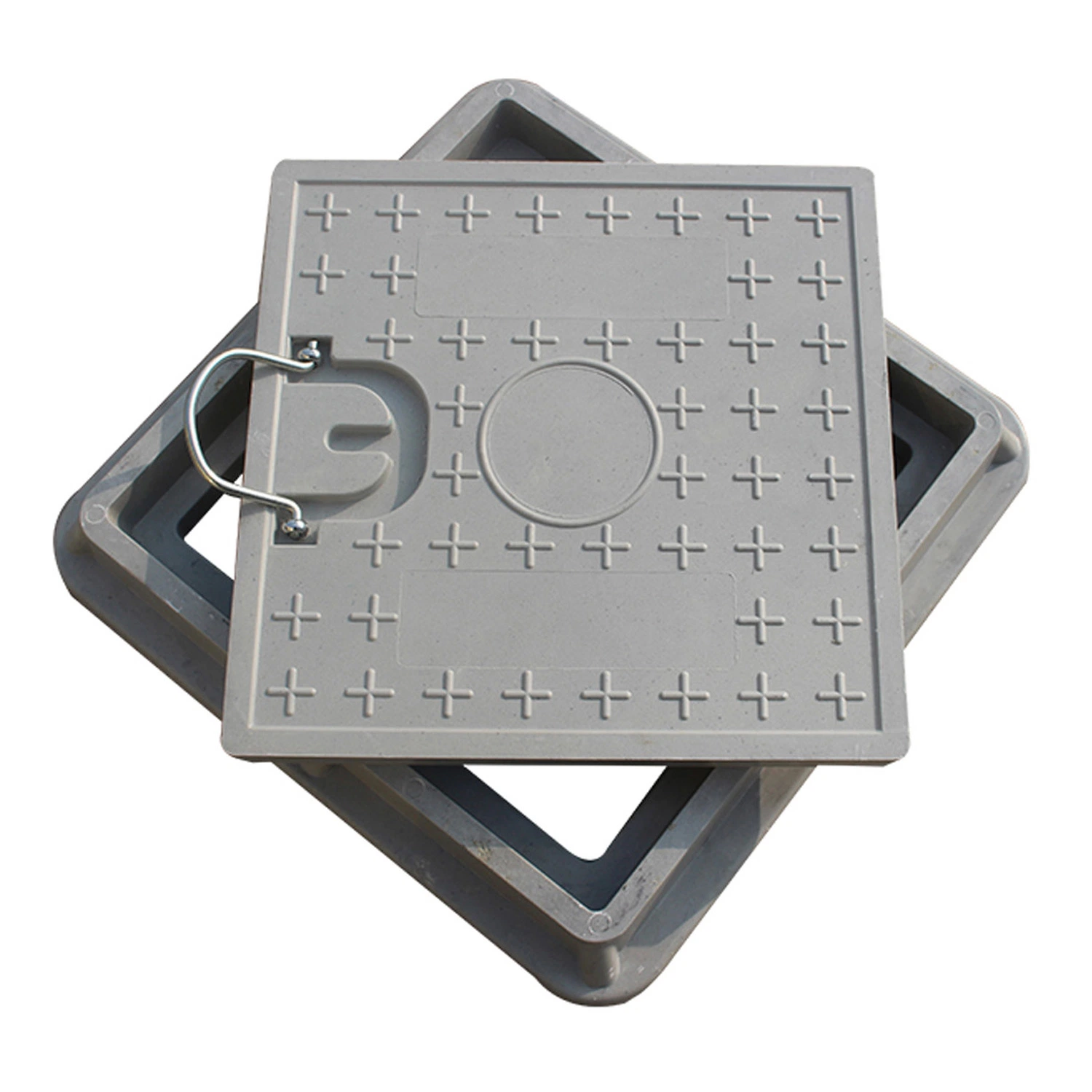 SGS Roadway Safety Square Composite Resin Manhole Covers