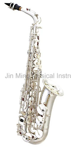 Professional Silver Plated Alto Saxophone Manufacturer, Made in China