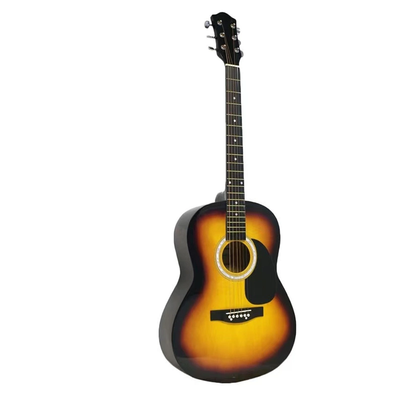 Китай производство OEM дешевые цены народные и акустическая гитара