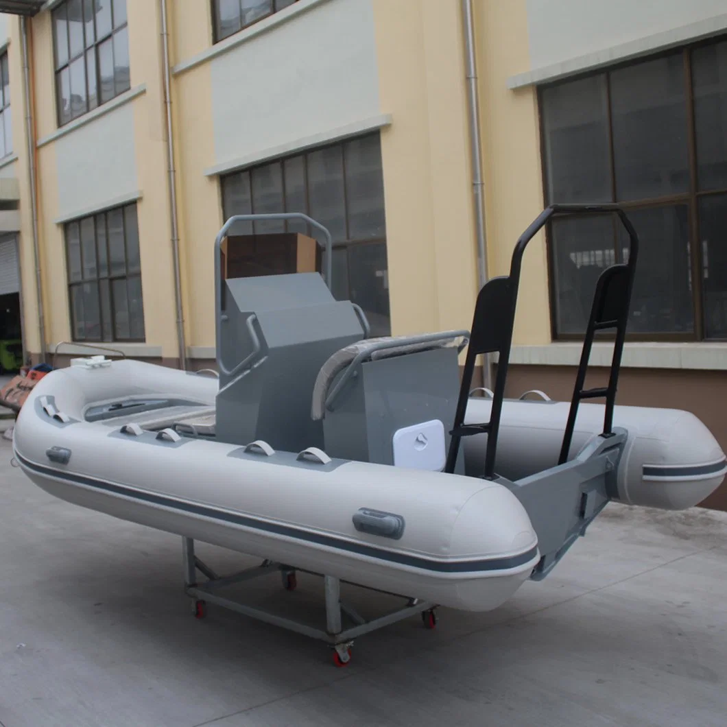 Military Patrol Hypalon Aluminum Rib Inflatable Boats in Great Quality