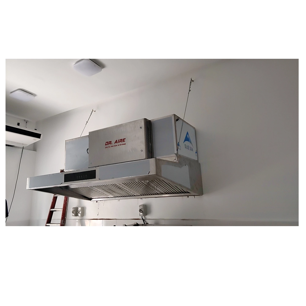 Dr Aire Ductless Range Hood for Kitchen Equipment for Mcdonalds Over 95% Smoke Remove