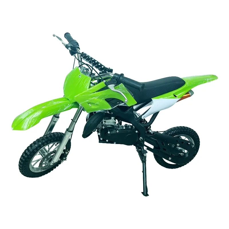 Tire de aleación de inicio y arranque eléctrico de Gas de Mini Dirt Pitbike para niños y adultos