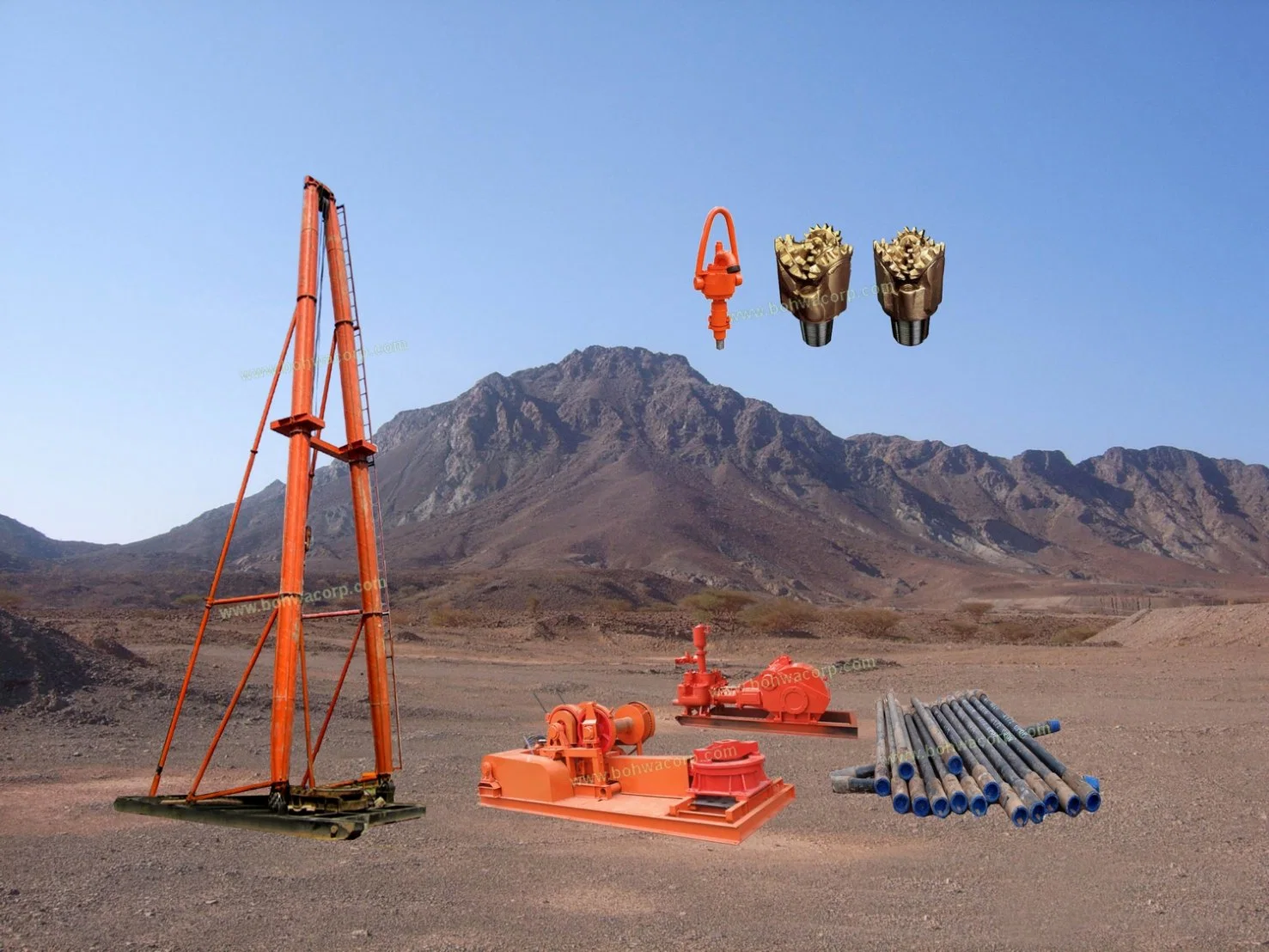 Hydraulic Crawler/Truck Base Mining Water Well Drilling Rig/Engineering/Diamond Core/Borehole Drilling/Drilling Rig with Top Drive Rotary/DTH/Mud Drilling