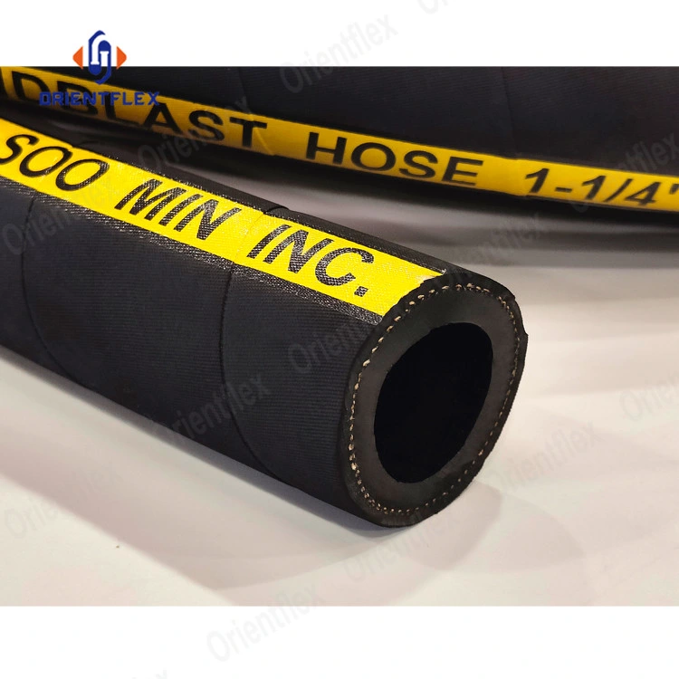 High Tempeture Cord Sand Blast Sandblasting Wear Resistant Rubber Sandblast Hose