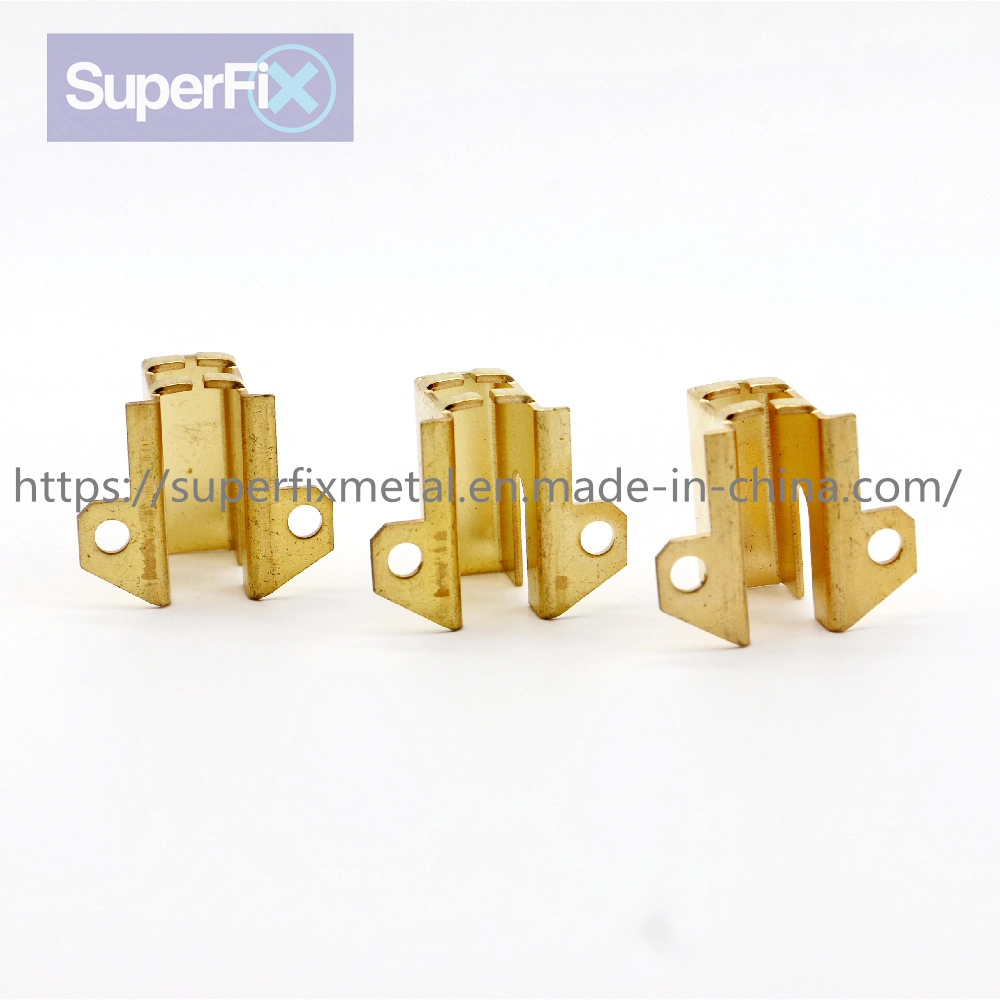 OEM Metal Stamping Parts Brass Copper for Socket Custom Factory Precision Without Riveting for Switch Socket