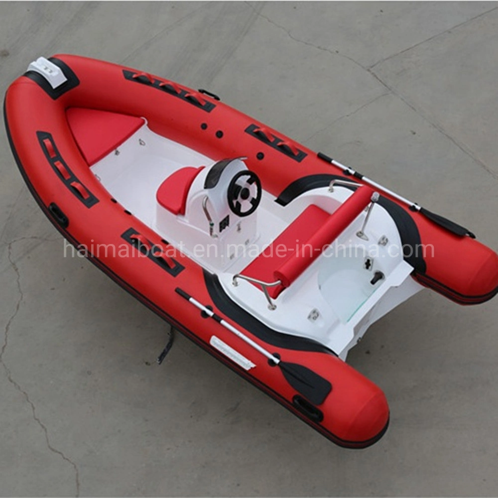 Hot Product 14feet 4.3m Short-Sea Cruiser Boat Rigid Inflatable Boat High Speed Inflatable Boat Angling Boat Passenger Sightviewing Leisure Boat with Ce Forsale