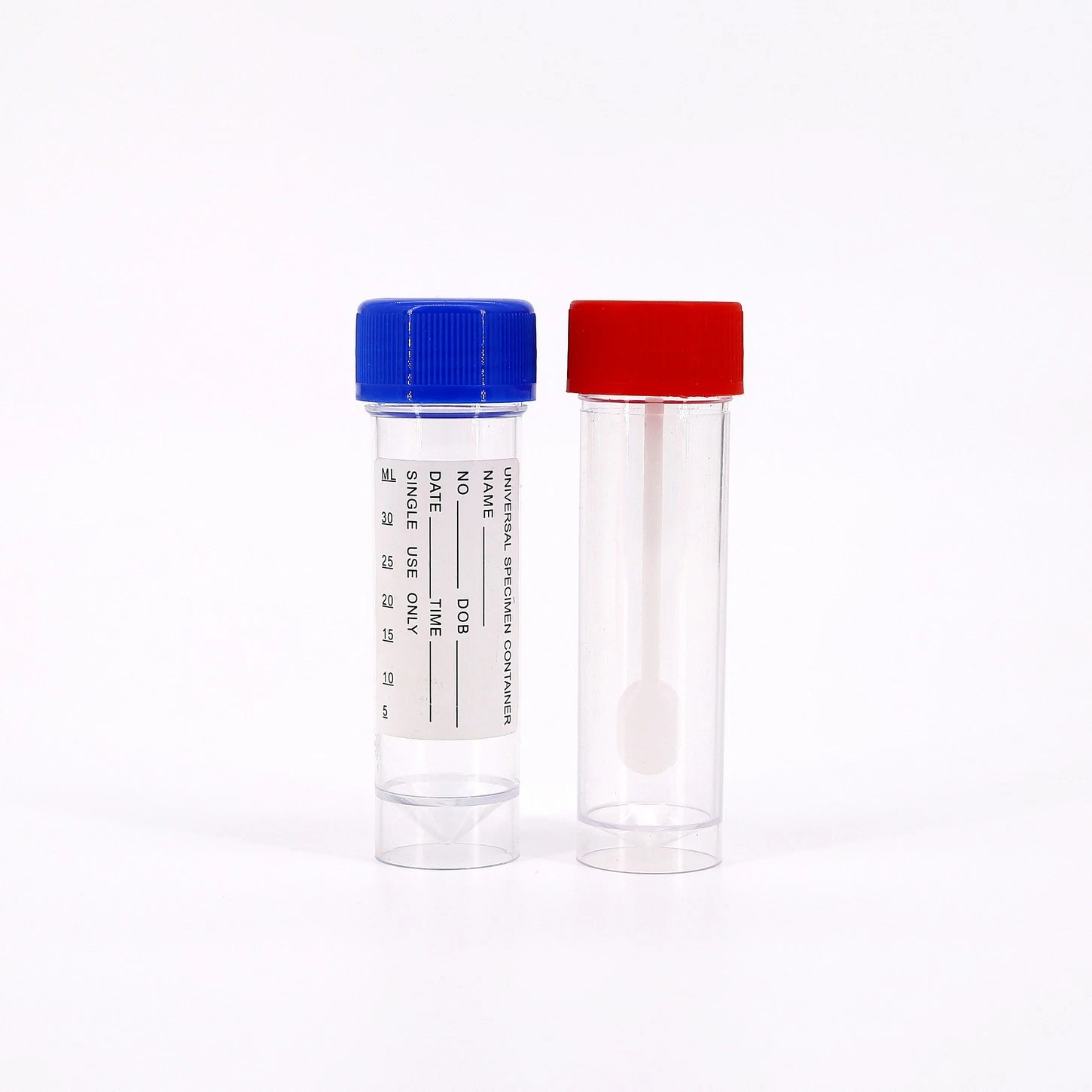 Disposable Universal PP/ PS Medical Supply Urine Sample Collection Container / Cup with Label