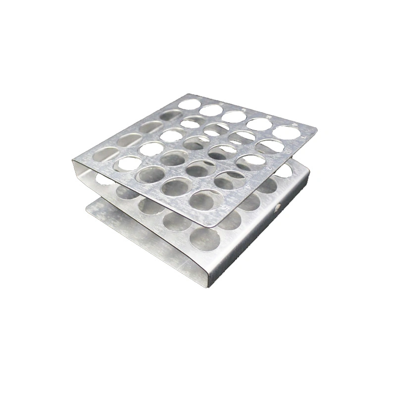 50-Place 13mm/16mm/18mm Stainless Steel Test Tube Rack