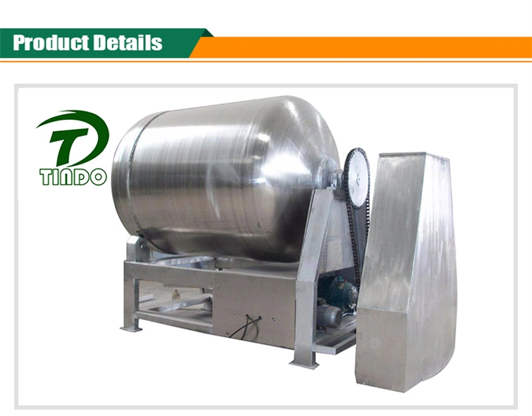 Beef Stuffing Mixing Vacuum Tumbler Mixer Equipment