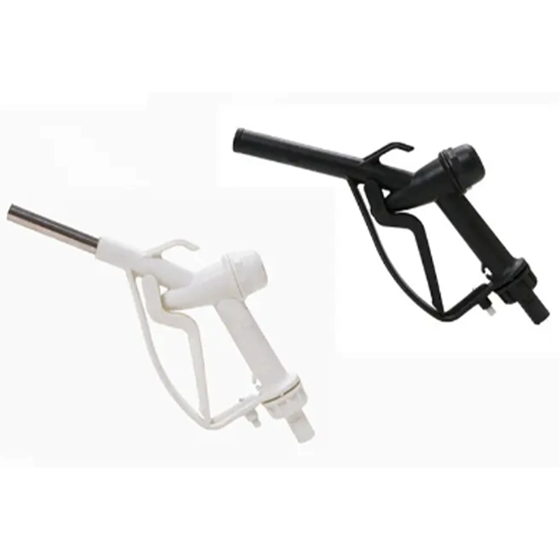 Fuel Delivery Gun for Use Tanks, 19mm Manual Operate Stainless Steel Spout Nozzle Adbue White