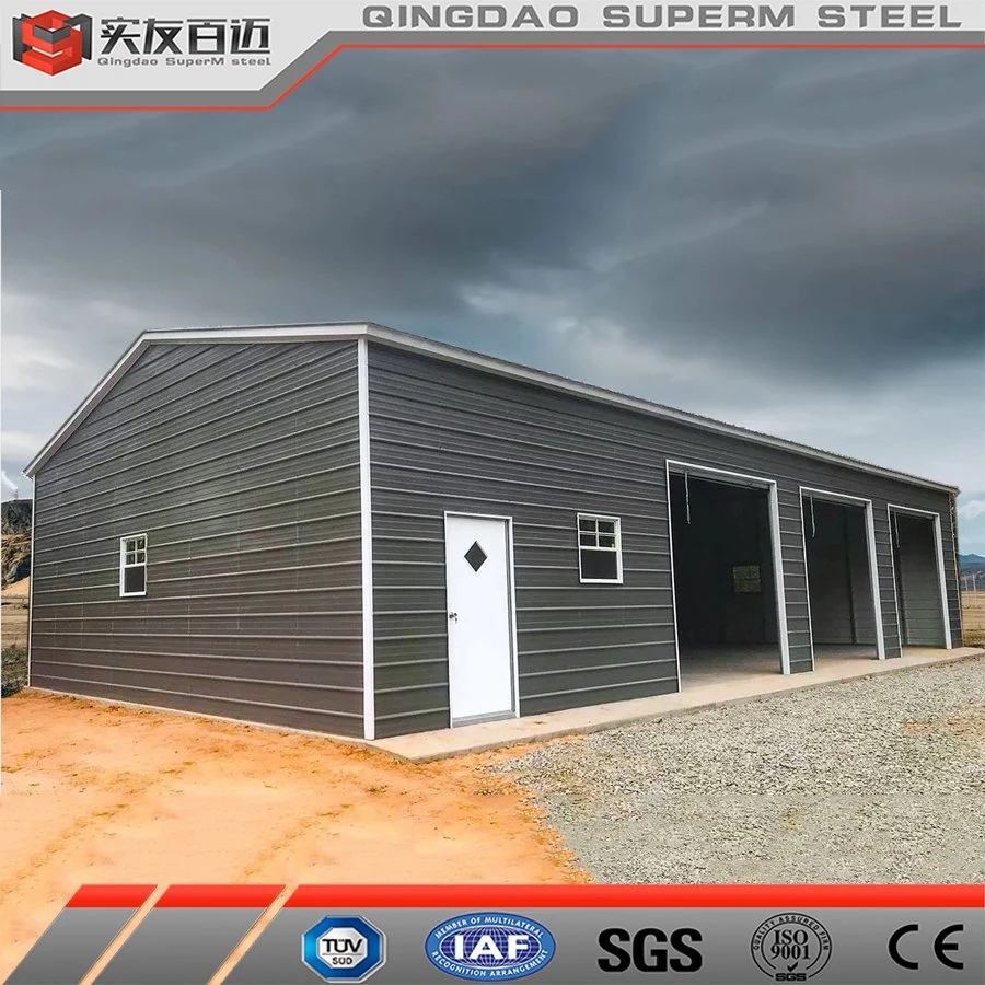 Top-Sales Modern Pre-Engineering Light Steel Metal Prefab Warehouse Buildings Office