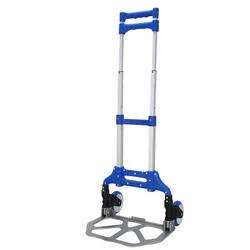 Portable Folding Hand Truck and Dolly Shopping Trolley 70kg