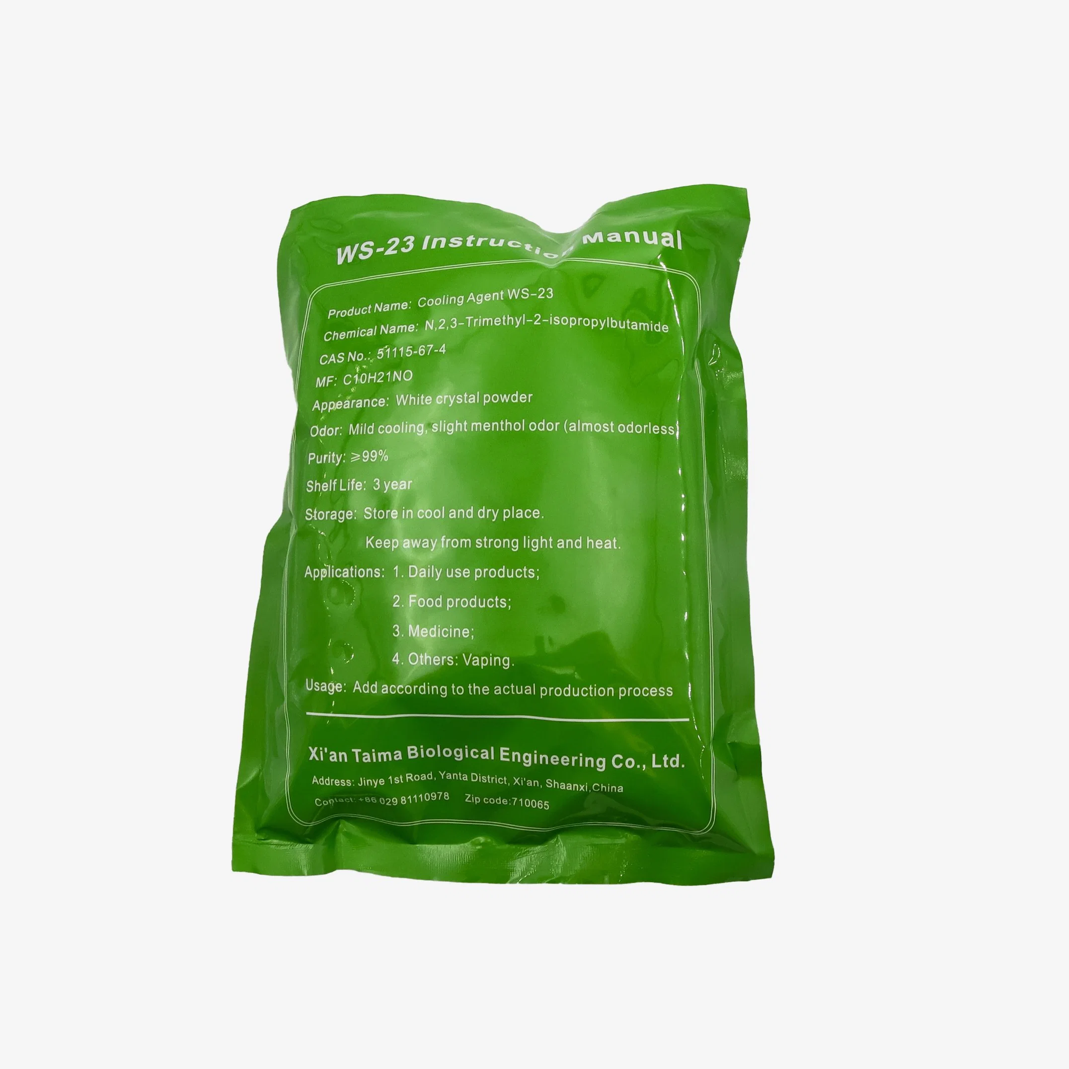 Cooling Agent Powder Ws-23 Used for Butt Cream